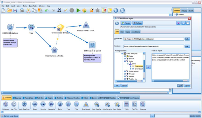 IBM SPSS Modeler - Data mining, text mining, predictive analysis IBM SPSS Modeler - Data mining, text mining, predictive analysis